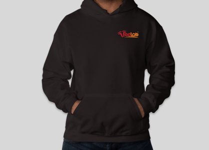 TeeLab Hoodie - Black